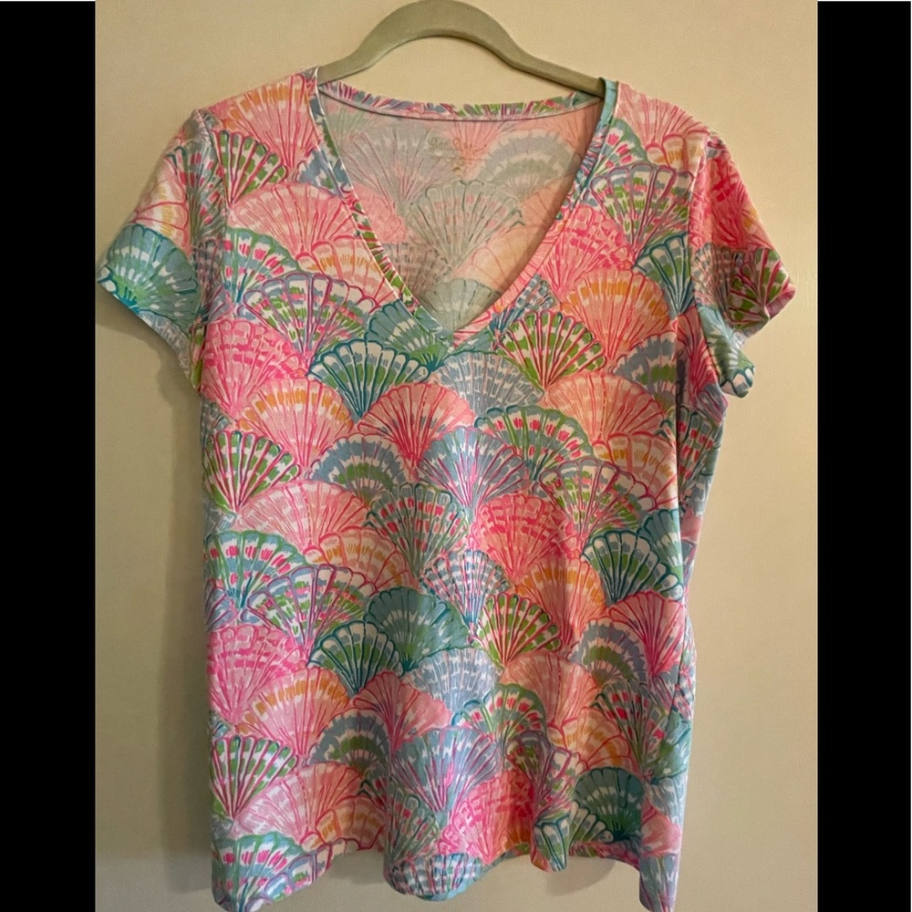 Lilly Pulitzer Michele Top “Oh Shello”